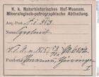 Etiketten zu Pyrolusit (NHMW-MIN-Ai353)